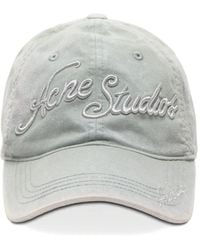 Acne Studios - Bestickte Baseballkappe - Lyst