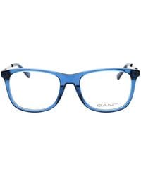 GANT - Rectangle-Frame Glasses - Lyst
