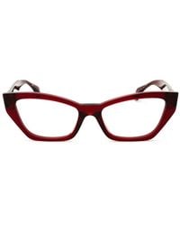 Versace - Brille Mit Cat-Eye-Gestell - Lyst