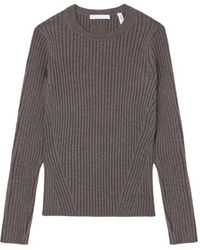 Helmut Lang - Ribbed Open-Back Top - Lyst