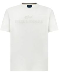 Paul & Shark - Aqua Touch Logo-Embroidered T-Shirt - Lyst