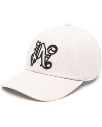 Palm Angels - Embroidered-logo Cotton Cap - Lyst