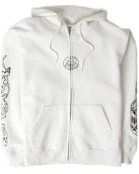 Yardsale - Printed Zip-Up Hoodie - Lyst