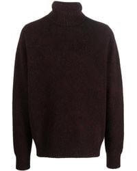 OAMC - Logo-Knit Roll-Neck Jumper - Lyst