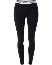 Guess - Legging Aline À Logo À La Taille - Lyst