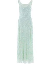 Needle & Thread - Robe Longue Freya À Sequins - Lyst