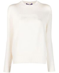 Ralph Lauren - Logo-Embellished Long-Sleeve Jumper - Lyst