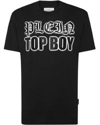 Philipp Plein - Crystal-Embellished Cotton T-Shirt - Lyst