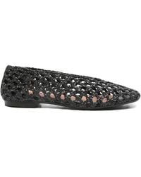 Carmens - Square-Toe Ballet Flats - Lyst