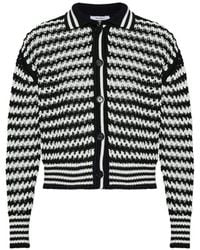 Max Mara - Cordonnet Crochet-Knit Cardigan - Lyst