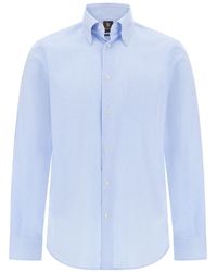 BOGGI - Striped Shirt - Lyst