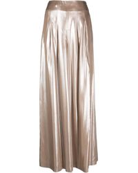 Peserico - Pleat-Detailing Palazzo Trousers - Lyst