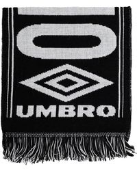 Umbro - Écharpe À Logo Imprimé Et À Franges - Lyst