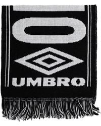 Umbro - Écharpe À Logo Imprimé Et À Franges - Lyst