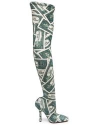 Vetements - Million Dollar Boomerang Thigh-high 115mm Boots - Lyst