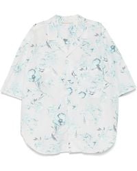 Forme D'expression - Floral-Print Shirt - Lyst