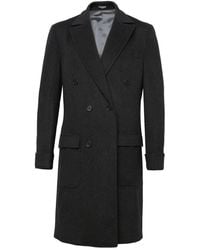 Franzese Collection - Stefano De Martino Double-Breasted Coat - Lyst