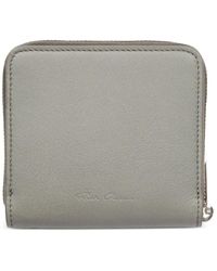 Rick Owens - Zip-Around Leather Wallet - Lyst