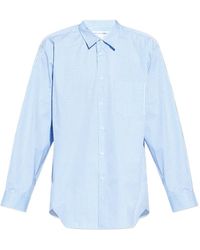 Comme des Garçons - Striped-Pattern Pocket Shirt - Lyst