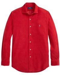 Polo Ralph Lauren - Corduroy Embroidered-Logo Shirt - Lyst