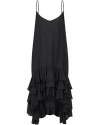 Moschino - Ruffled Slip Dress - Lyst