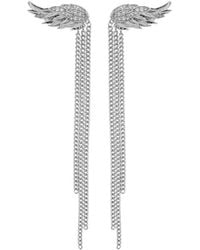 Zadig & Voltaire - Wing Chain Earrings - Lyst
