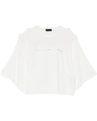 Liu Jo - Cutout T-Shirt - Lyst