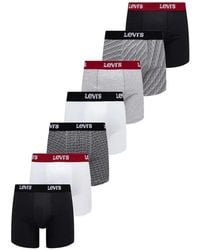 Levi's - Logo-Waistband Boxer Briefs (Set Of Seven) - Lyst