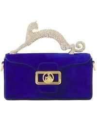 Lanvin - Embellished Animal Chain Tote Bag - Lyst