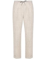 Barba Napoli - Drawstring-Fastening Trousers - Lyst
