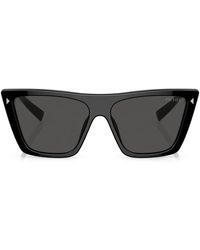 Prada - Square-Frame Tinted Sunglasses - Lyst