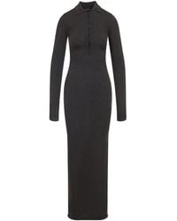 Jacquemus - The Dark Merino Long Dress - Lyst