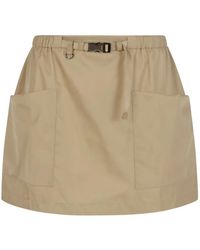 Prada - Patch-Pocket Skirt - Lyst