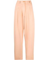 Forte Forte - High-waisted Straight-leg Trousers - Lyst