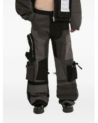 Karl Lagerfeld - Pantalones cargo con diseño patchwork - Lyst
