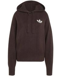 adidas - Essentials Gebreide Hoodie - Lyst