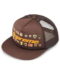 Supreme - Pin-Embellished Five-Panel Cap Hat - Lyst