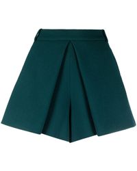 Alexandre Vauthier - Tailored Pleated High-waisted Shorts - Lyst