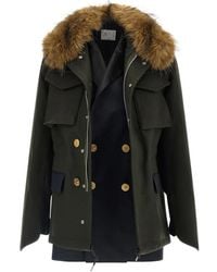 Sacai - Zip-Fastening Jacket - Lyst