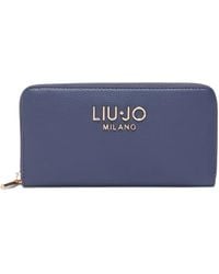Liu Jo - Logo Zip Wallet - Lyst