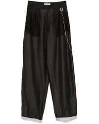 DARKPARK - Chain-Detail Trousers - Lyst
