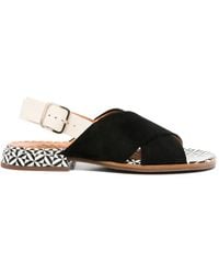 Chie Mihara - Waspi Crisscross Strap Sandals - Lyst