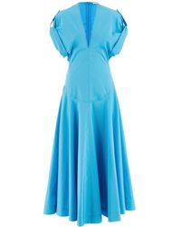 Ferragamo - Dress With Flared Skirt - Lyst