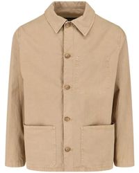 White Sand - Buttoned Jacket - Lyst