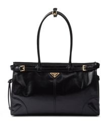 Prada - Bonnie Large Leather Handbag - Lyst