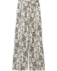 Claudie Pierlot - Broek Met Trekkoord En Print - Lyst
