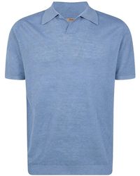 Nuur - Polo-Collar T-Shirt - Lyst