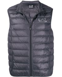 ea7 red gilet