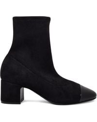 Casadei - Cap-Toe Block-Heel Pumps - Lyst