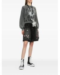 Maison Mihara Yasuhiro - Rabbit Leather Messenger Bag - Lyst